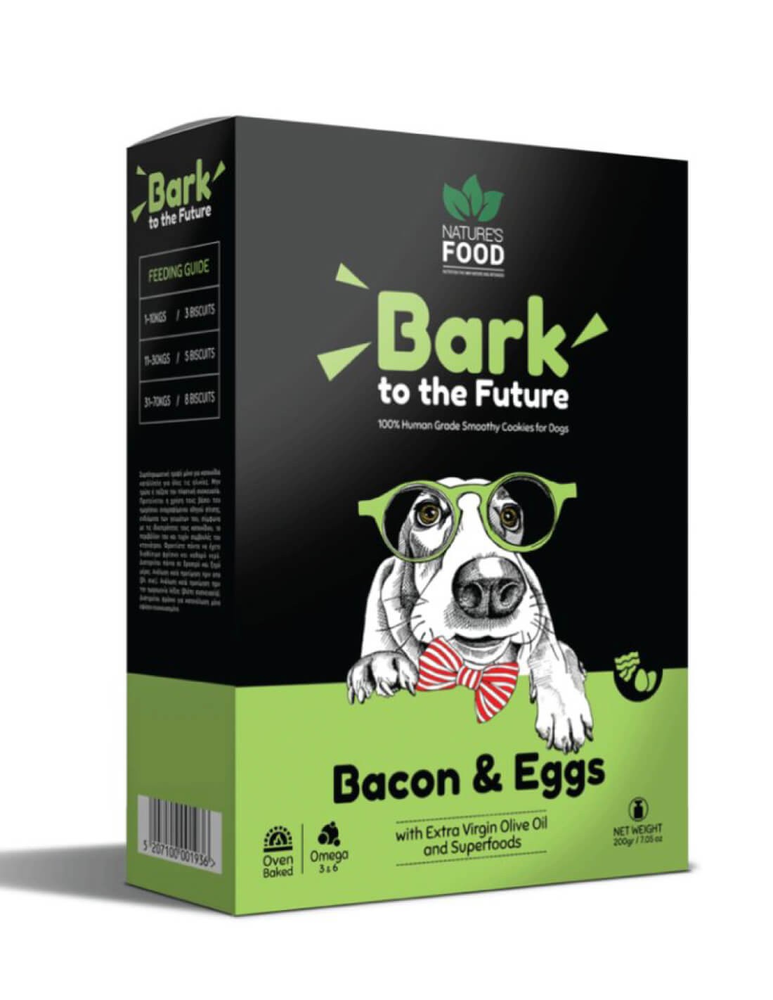 Bark to the Future | Galleta Horneada - Beicon & Huevos para perros 200gr