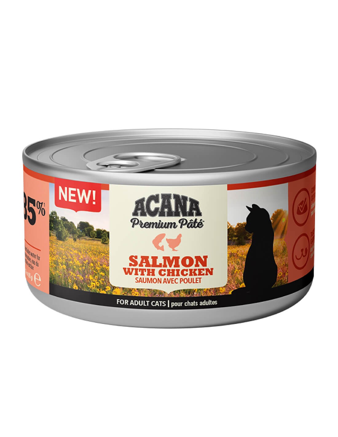 ACANA Paté - Salmón y Pollo 85g - Comida Húmeda Gatos